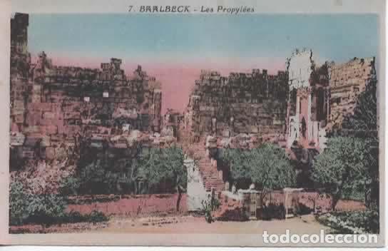Postales: LIBANO BAALBEK LES PROPYLEES - Foto 1