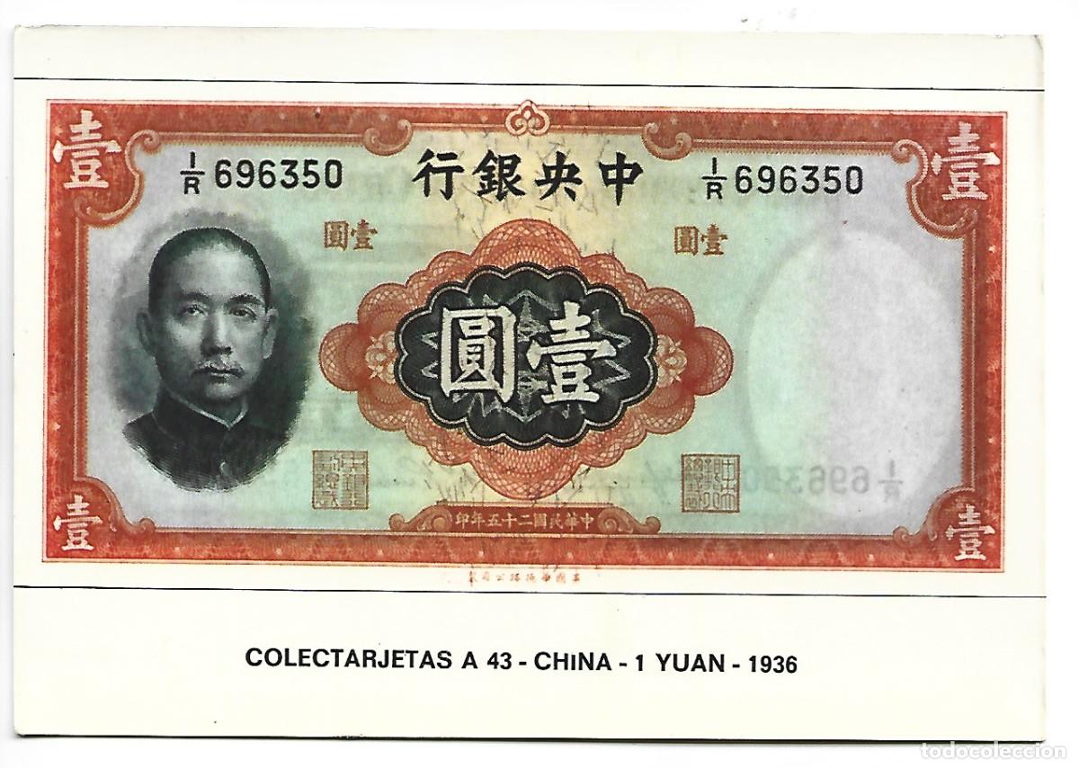 Postales: &rdquo; 1 YUAN &rdquo;.- CHINA.- ( COLECTARJETAS ) - Foto 1