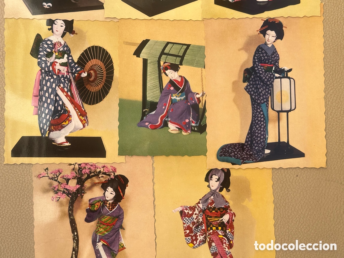 Postales: 8 POSTALES MU&Ntilde;ECA JAPONESA - Foto 3