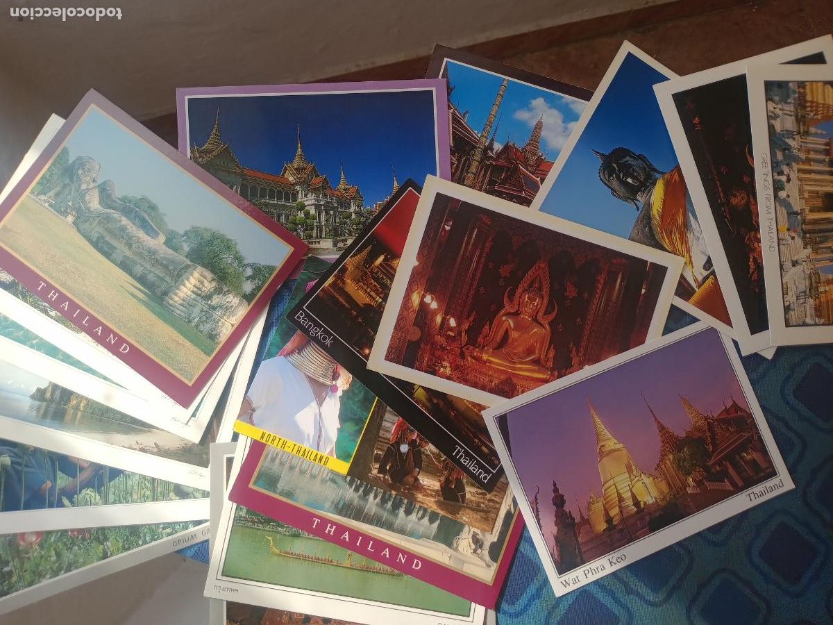Postales: Thailandia: 18 postales - Foto 1