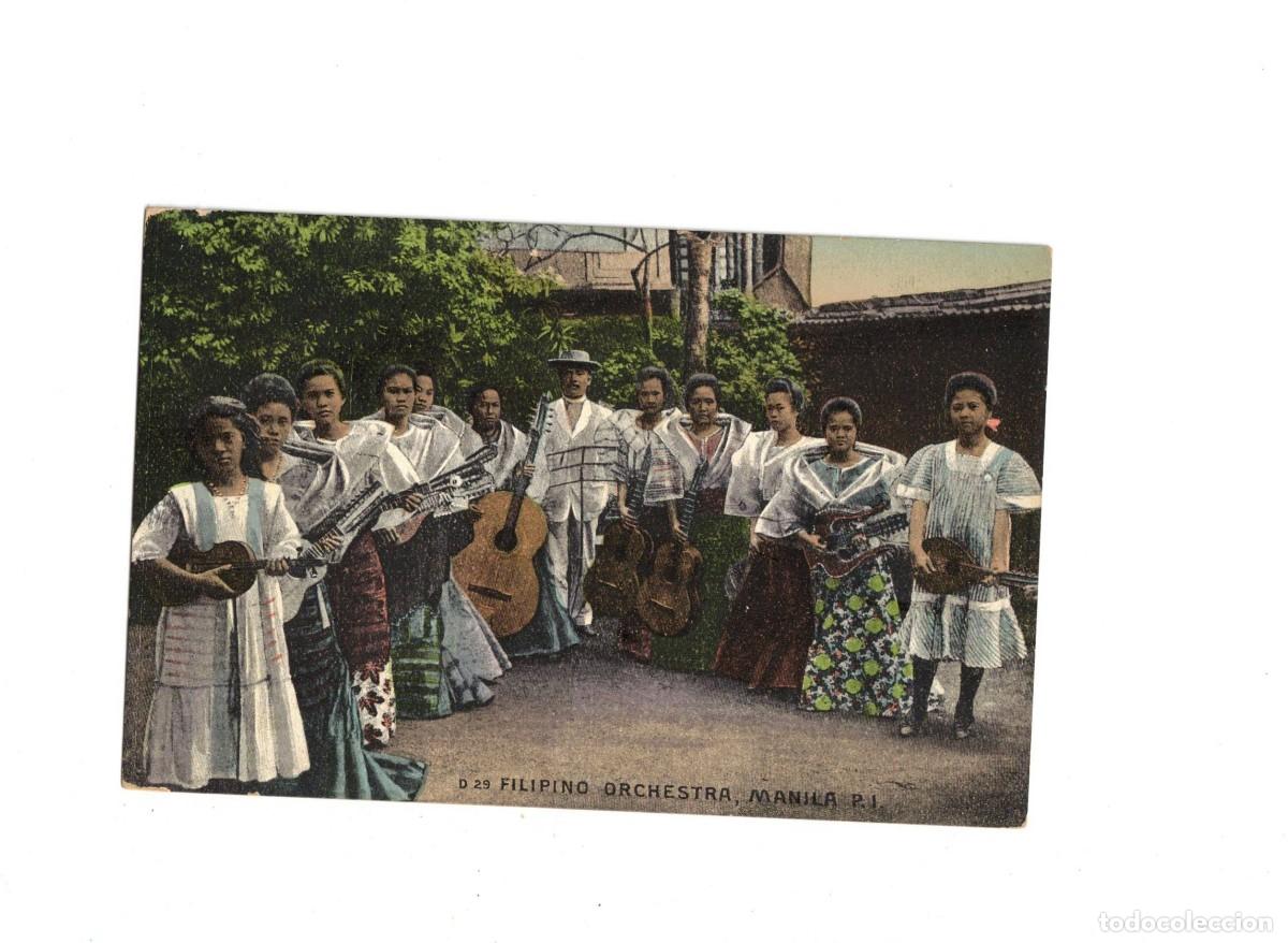 Postales: FILIPINAS. MANILA. ORQUESTA - Foto 1