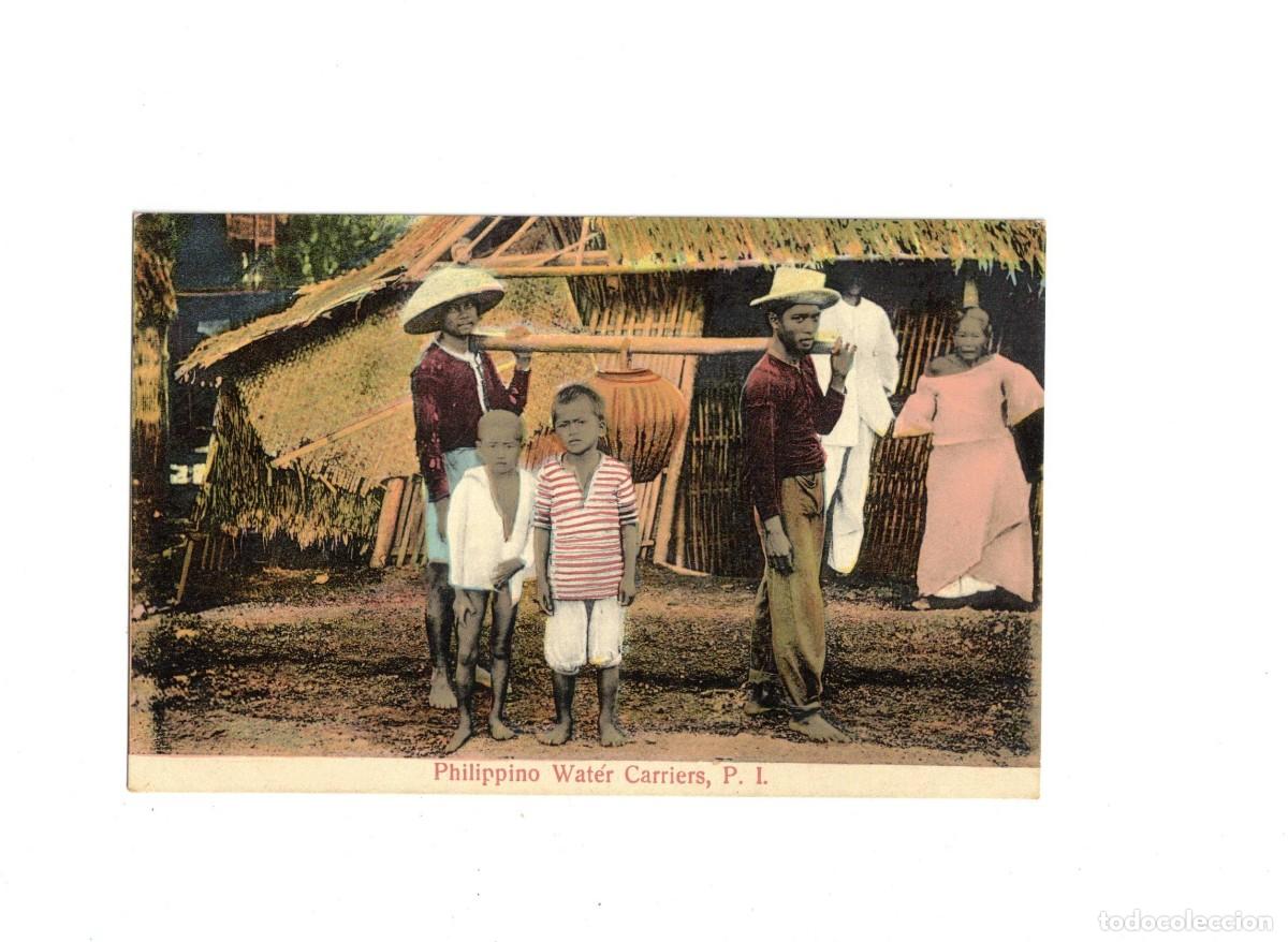 Postales: FILIPINAS. AGUADORES - Foto 1
