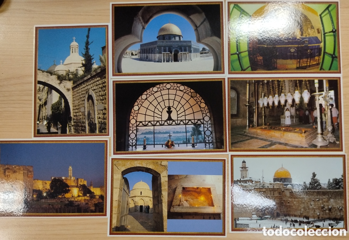 Postales: JERUSAL&Eacute;N 24 POSTALES SIN CIRCULAR - Foto 3