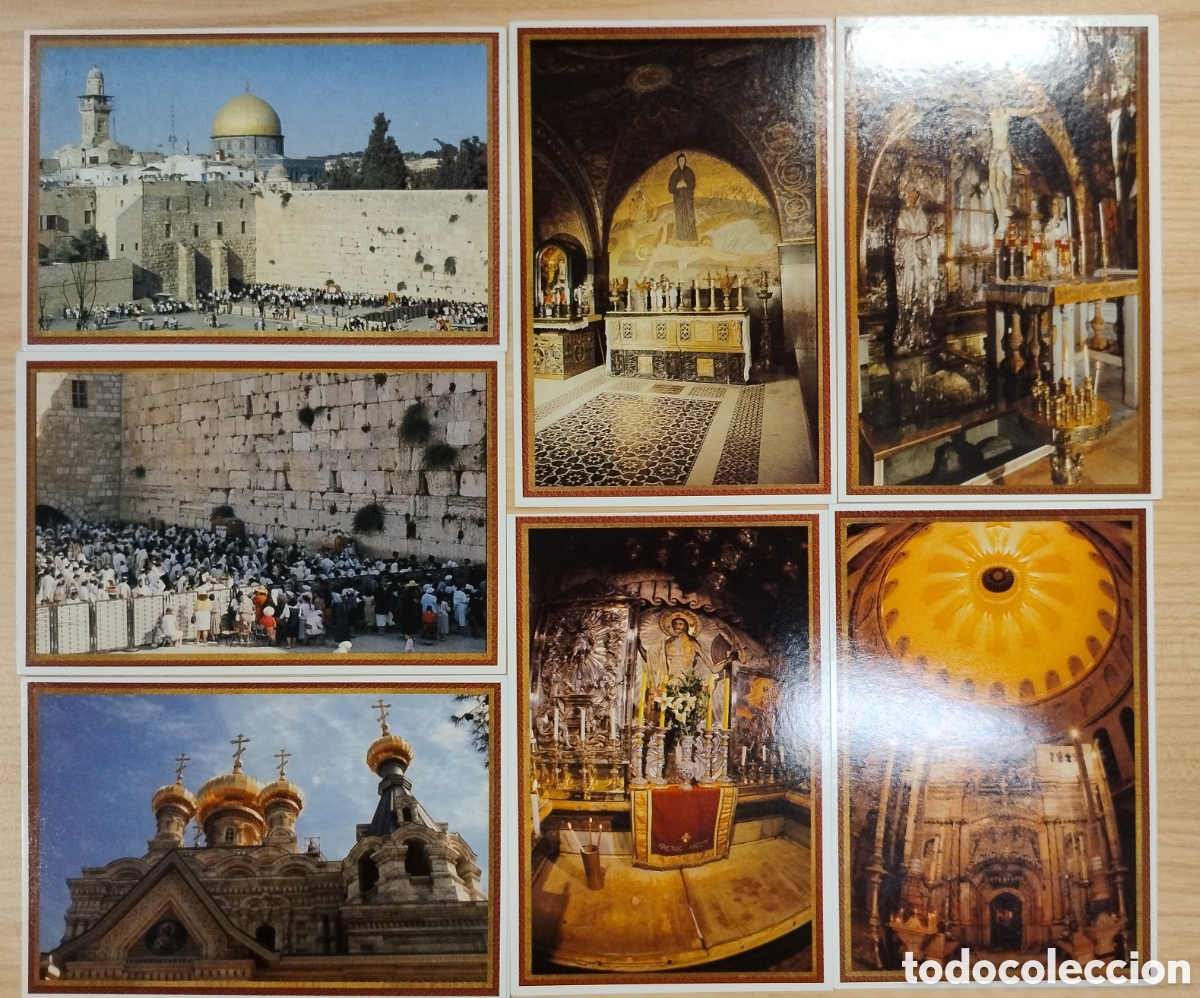 Postales: JERUSAL&Eacute;N 24 POSTALES SIN CIRCULAR - Foto 1