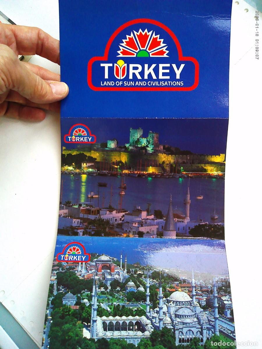 Postales: ACORDEON CON 6 POSTALES DE TURQUIA - Foto 1