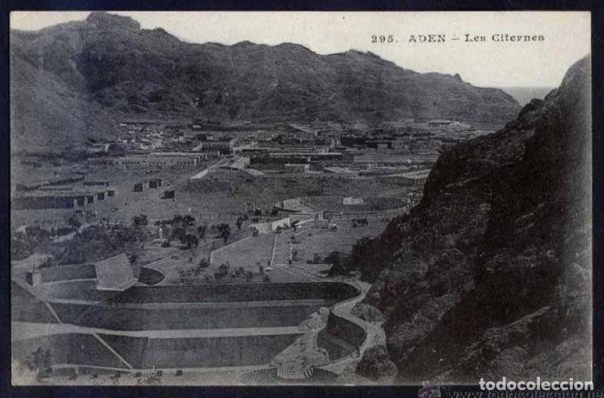 Cartoline: Yemen. Aden. *Les Citernes* Nueva.