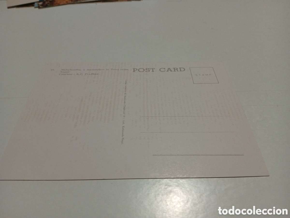 Postales: Postal Nepal templo..... - Foto 2