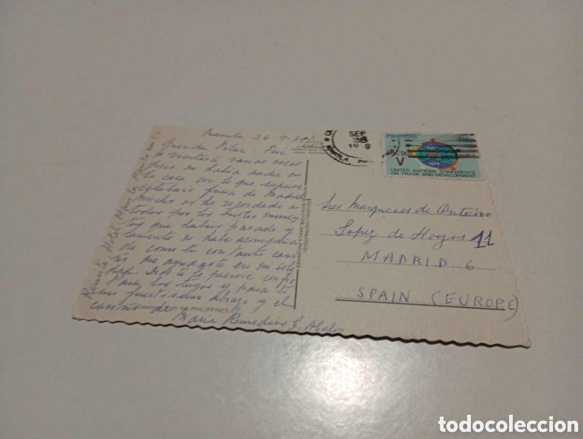Postales: Postal Filipinas.......... - Foto 2