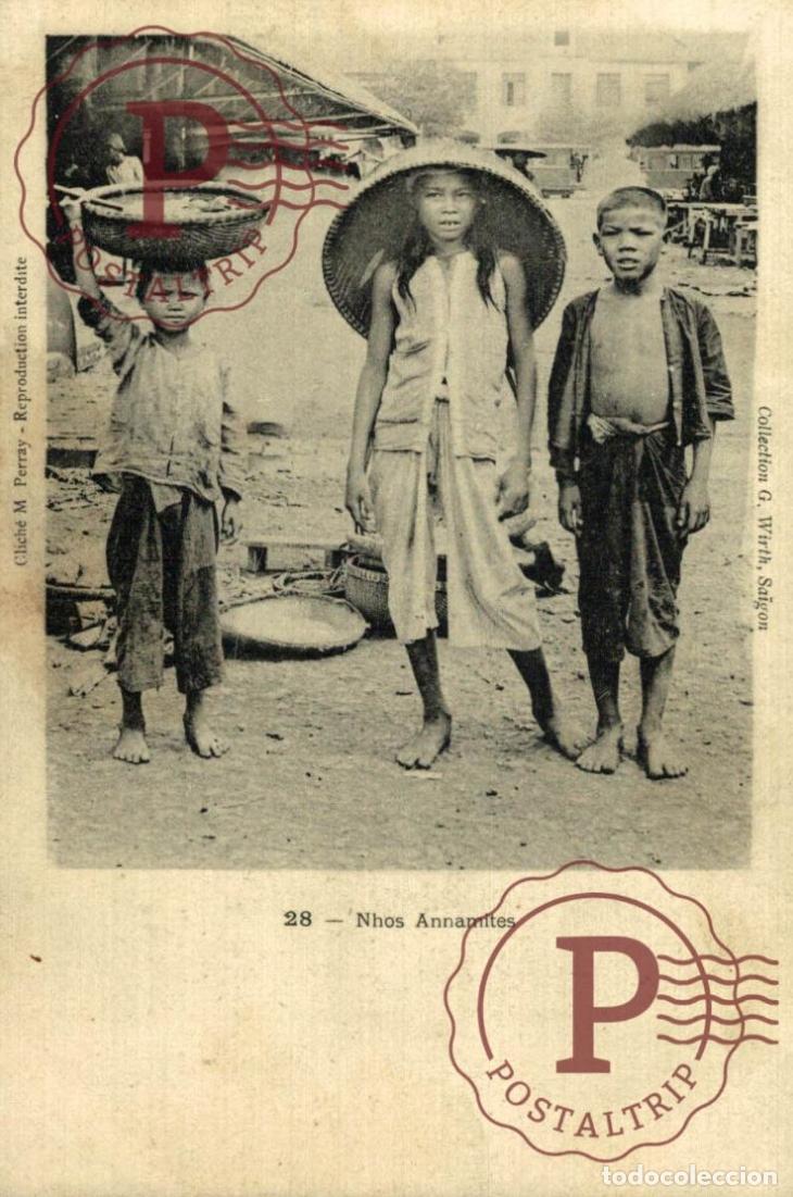 Postcards: VIETNAM. NHOS ANNAMITES