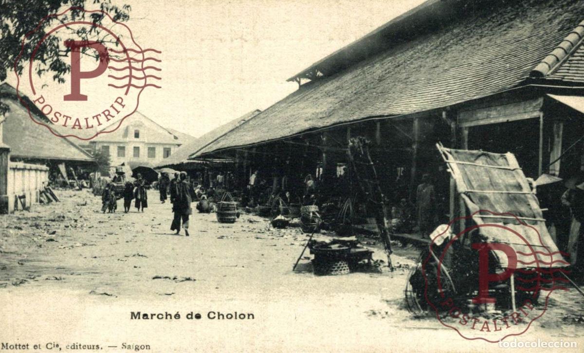 Postales: VIETNAM. MARCHE DE CHOLON - Foto 1