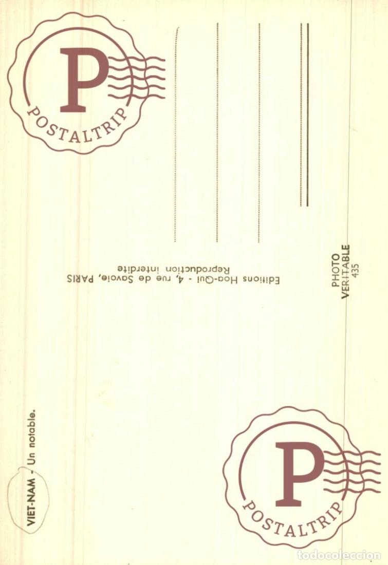 Postales: VIETNAM. VIET NAM. UN NOTABLE. - Foto 2