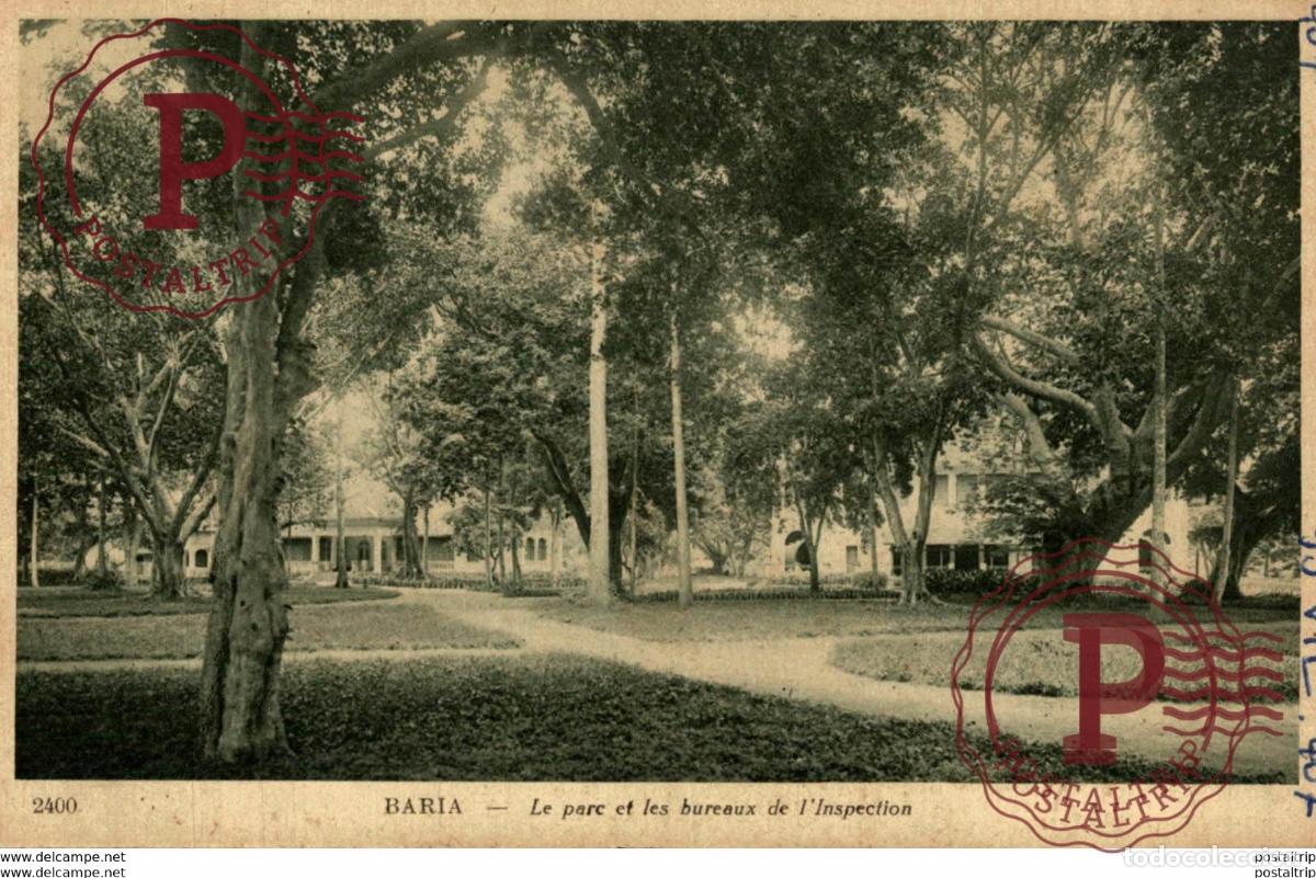 Postales: Baria Le parc et les bureaux de lInspection - Foto 1