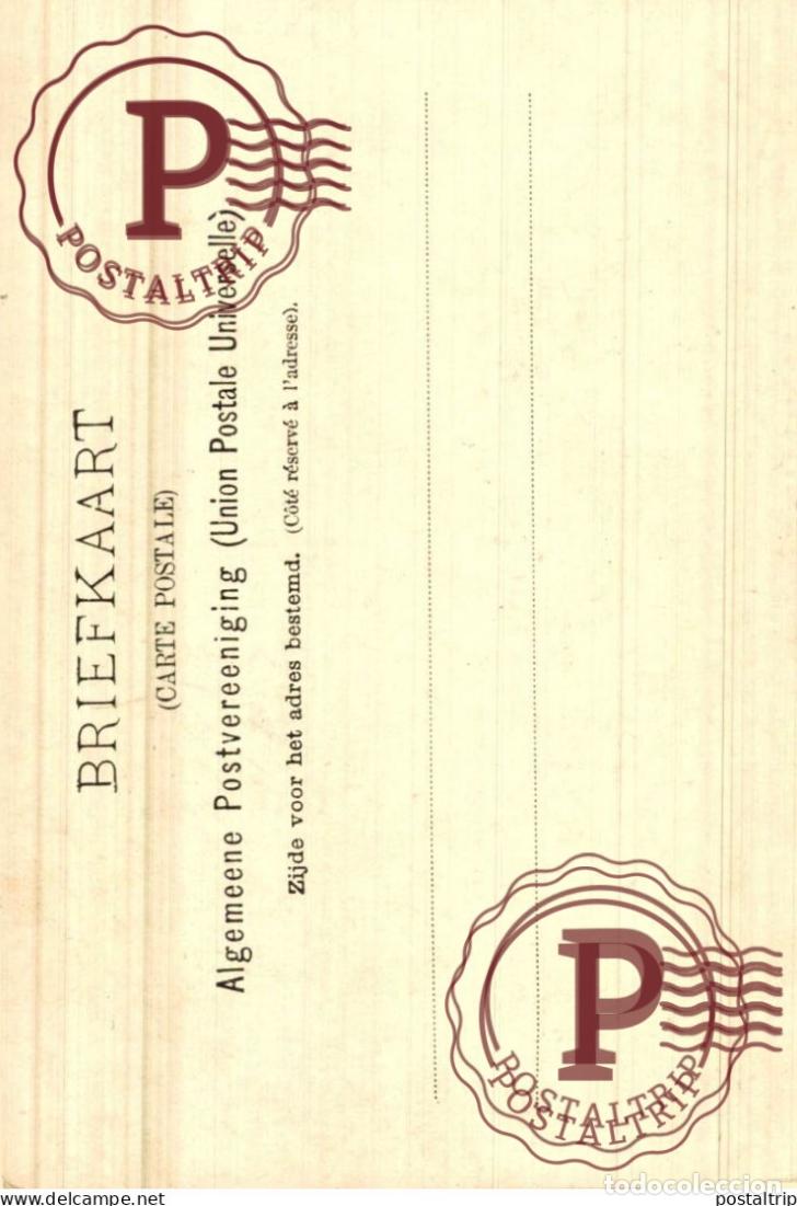 Postales: INDONESIA. JAVA. SPEK CHINEES. illustrateur J. Vanderheyden - Foto 2