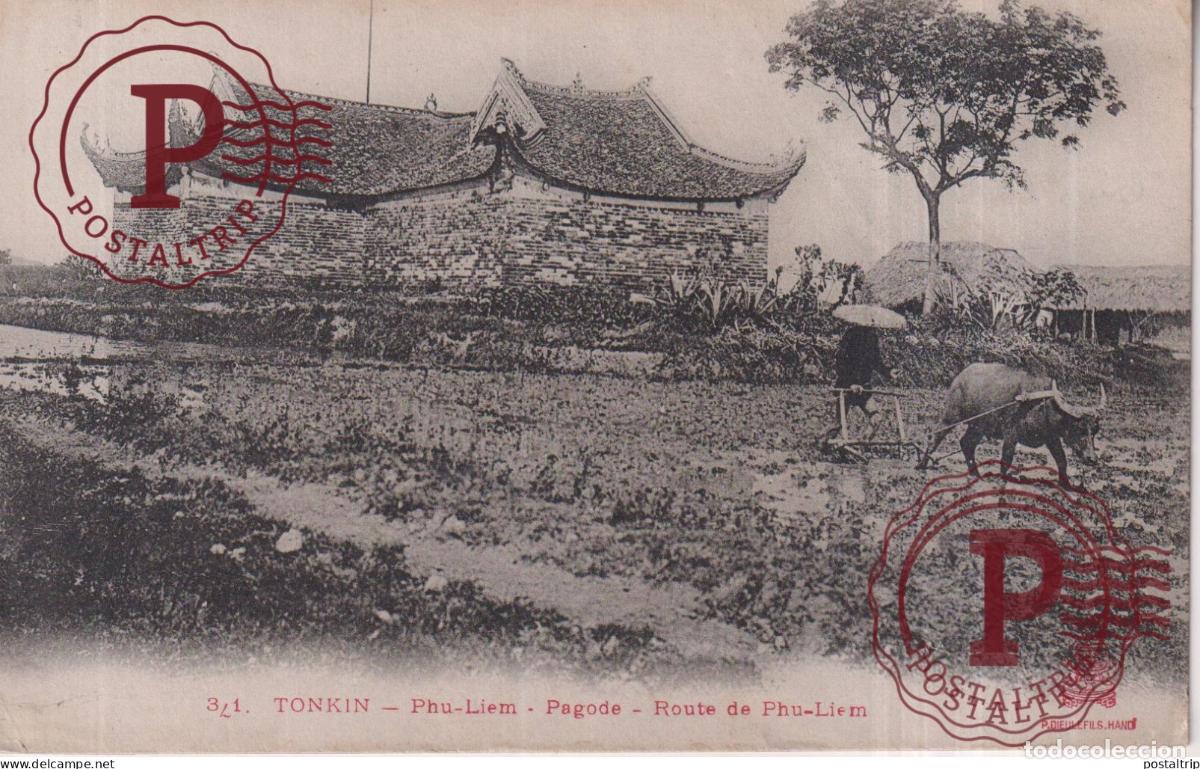 Postales: CHINA. Chine Tonkin Phu-Lien - Pagode - Foto 1