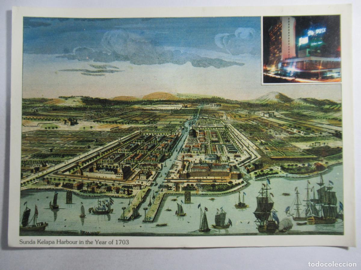 Postales: Jakarta (Indonesia) - 16,7 x 11,8 cm. - Escrita