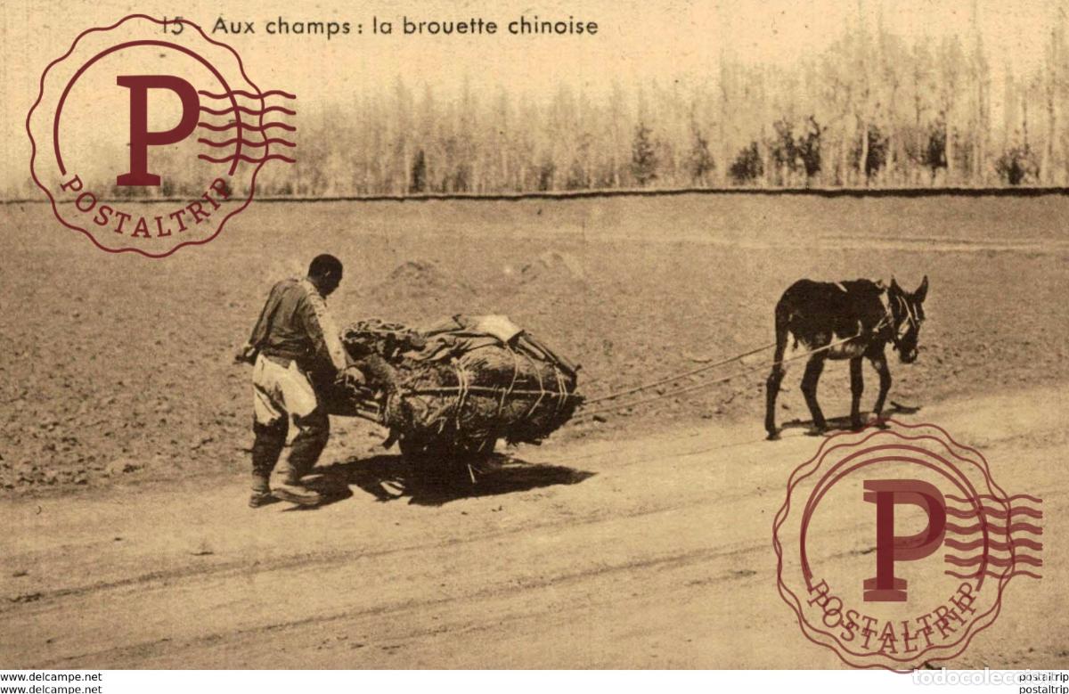 Postales: aux champs la brouette chinoise - Foto 1