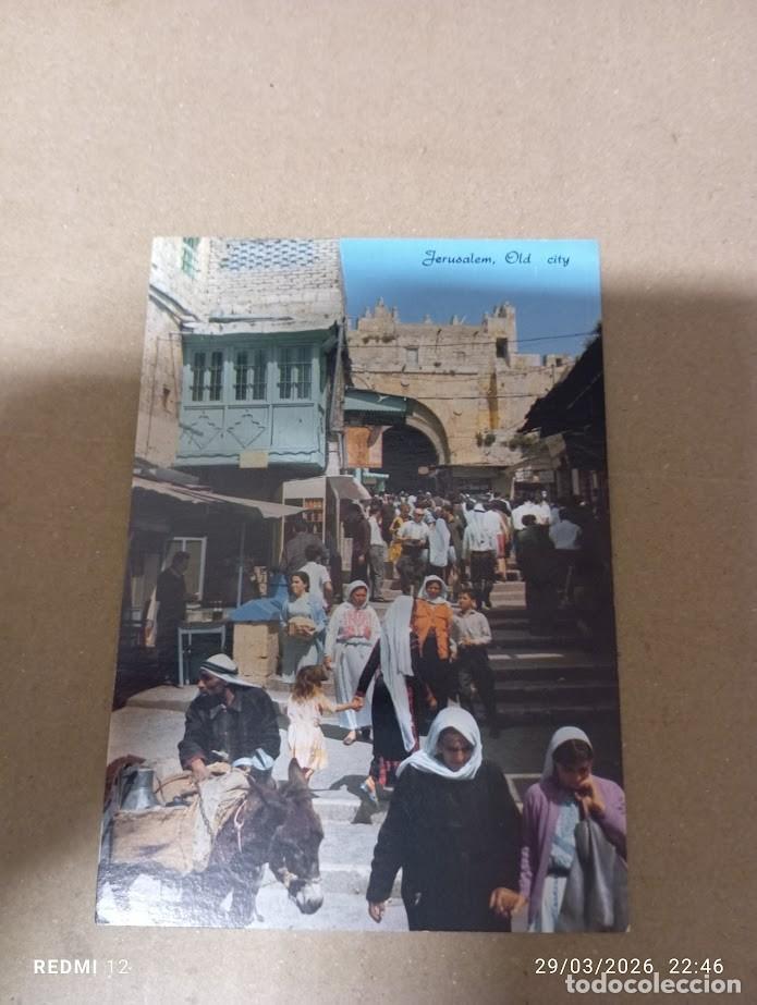 Postales: POSTAL JERUSALEN BURRO DE TRANSPORTE - Foto 1