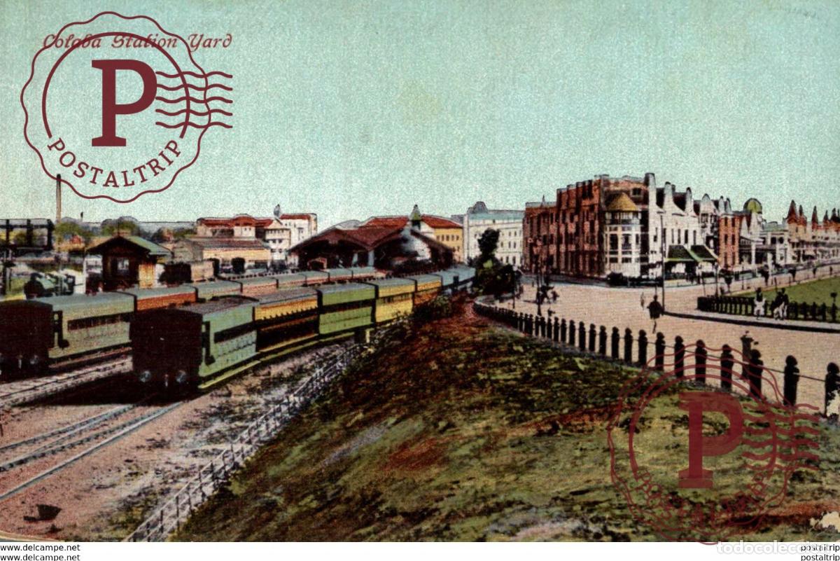 Postales: INDIA. COLABA STATION YARD - Foto 1