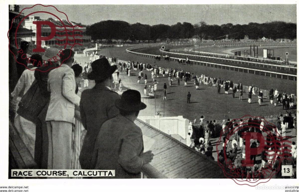 Postkarten: INDIA. CALCUTTA. RACE COURSE