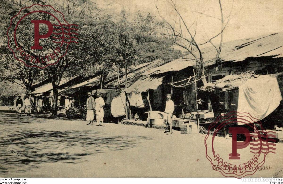 Postkarten: THE BAZAAR PANCHGANI INDIA ASIA INDE INDIEN