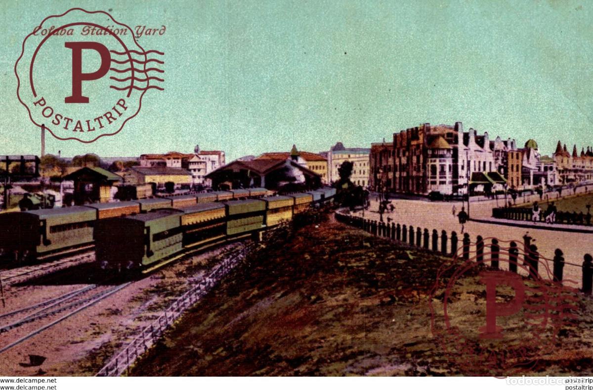Postales: COLABA STATION YARD - INDIA - Foto 1