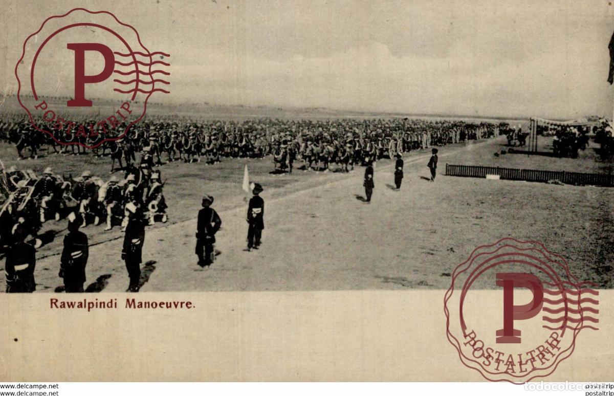 Postales: RAWALPINDI MANOEUVRE INDIA INDIEN - Foto 1