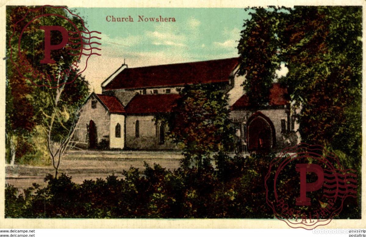 Postales: CHURCH NOWSHERA INDIA INDIEN - Foto 1