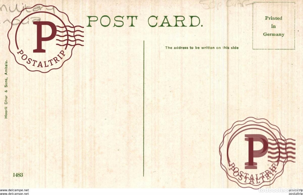 Postales: RPPC SUBATHU BARRACKS INDIA INDIEN - Foto 2