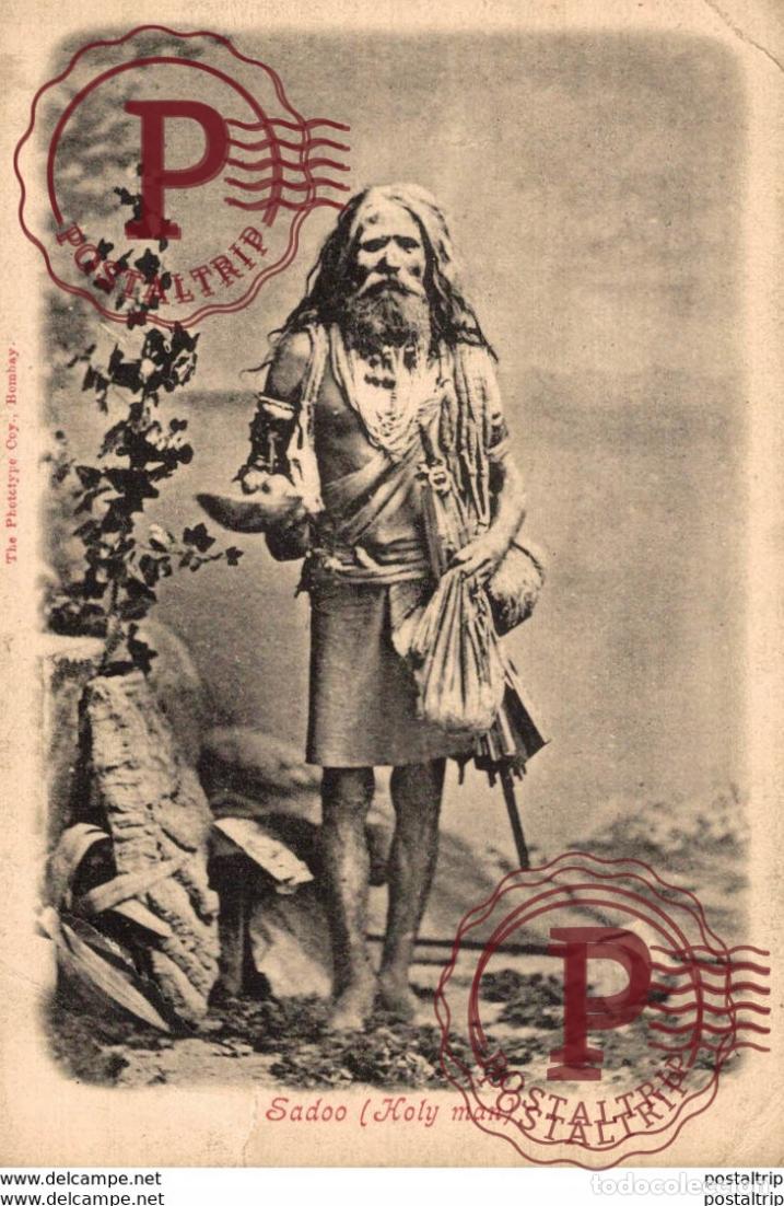 Postales: INDIA INDE. SADOO HOLY MAN - Foto 1