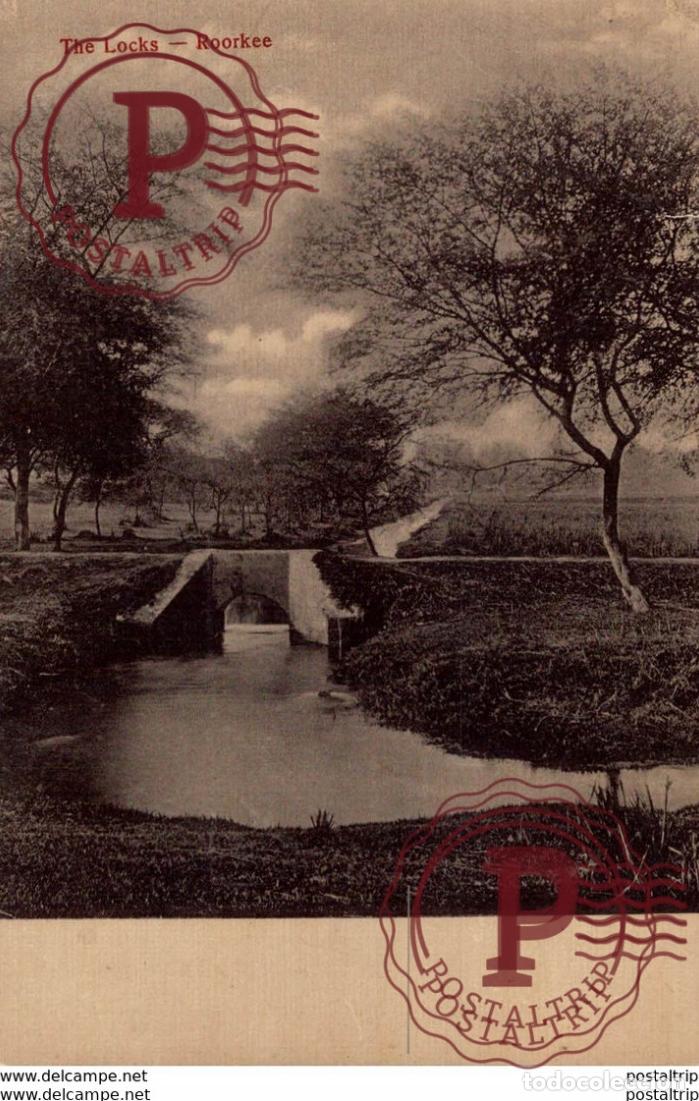 Postales: INDIA INDE. THE LOCKS ROORKE - Foto 1