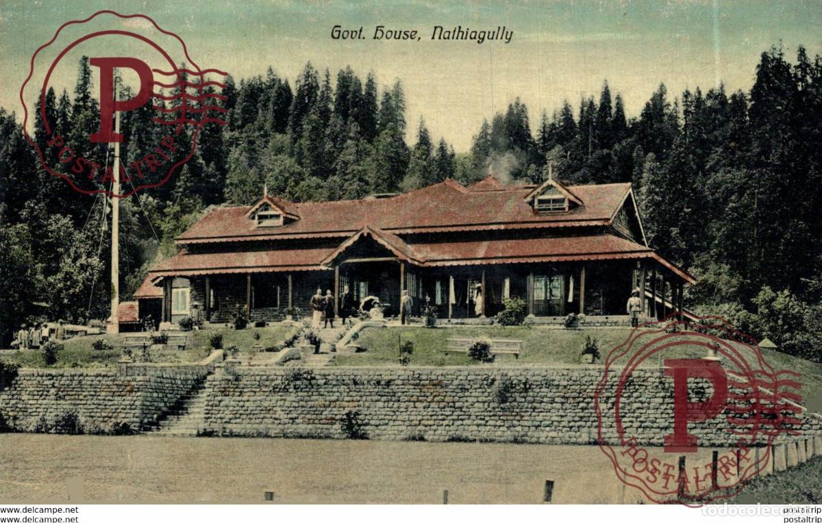 Postales: INDIA INDE. GOVT HOUSE. NATHIAGULLY - Foto 1