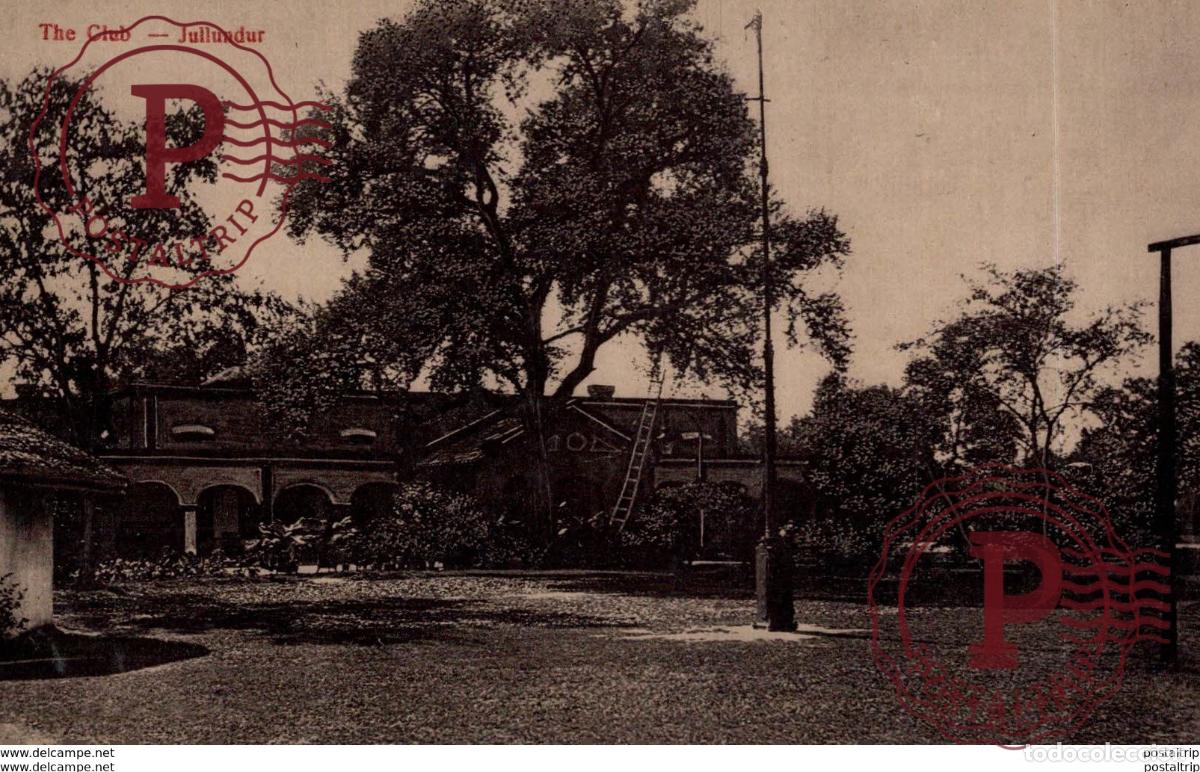 Postales: INDIA INDE. THE CLUB JULLUNDUR