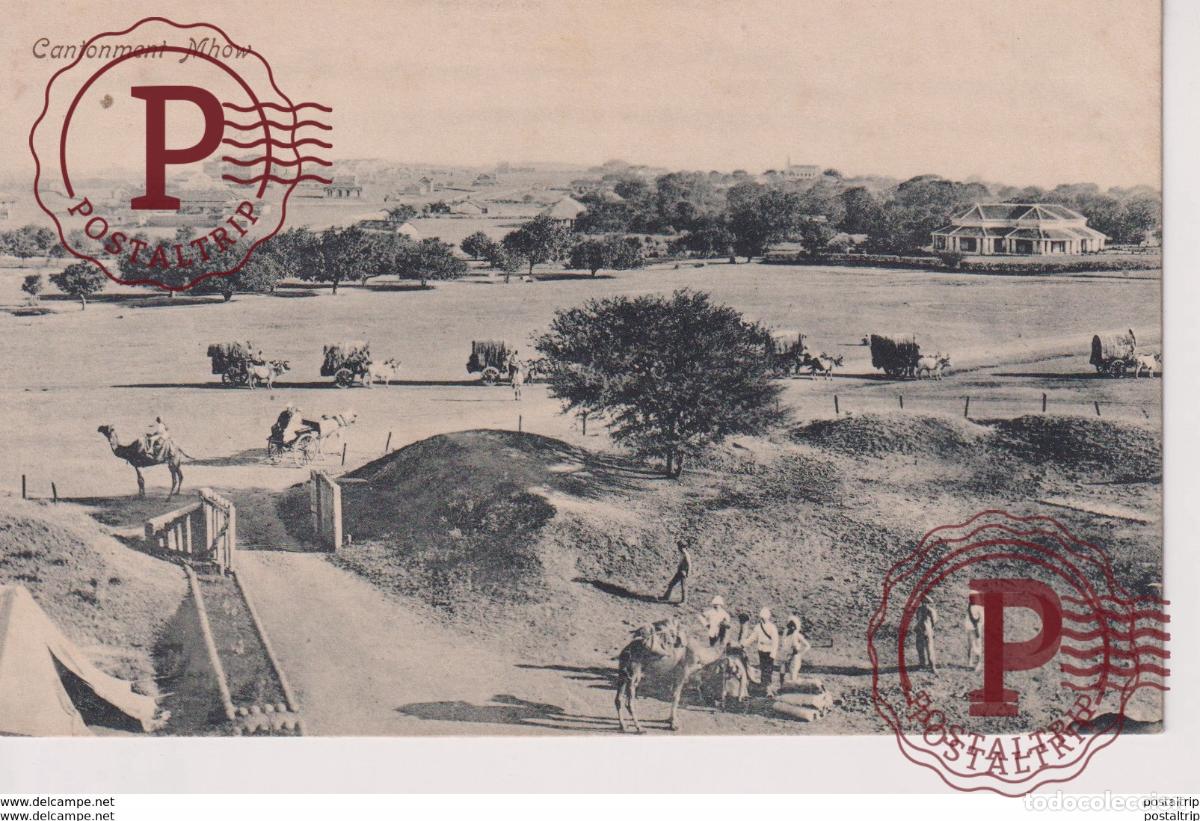 Postales: INDIA INDE. CANTONMENT MHOW - Foto 1