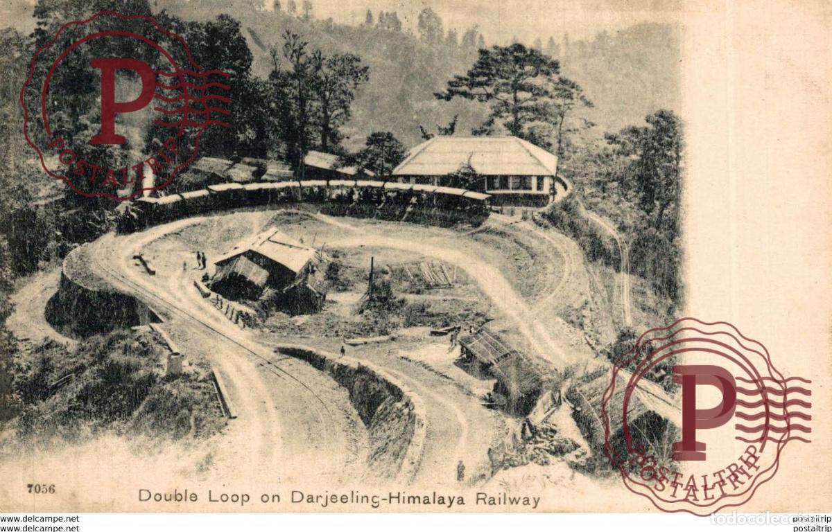 Postales: INDIA INDE. DOUBLE LOOP ON DARJEELING HIMALAYA RAILWAY - Foto 1