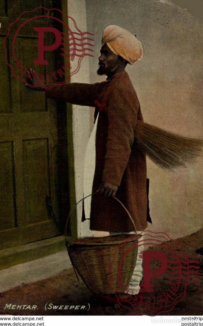 Postales: INDIA INDE. MEHTAR SWEEPER - Foto 1