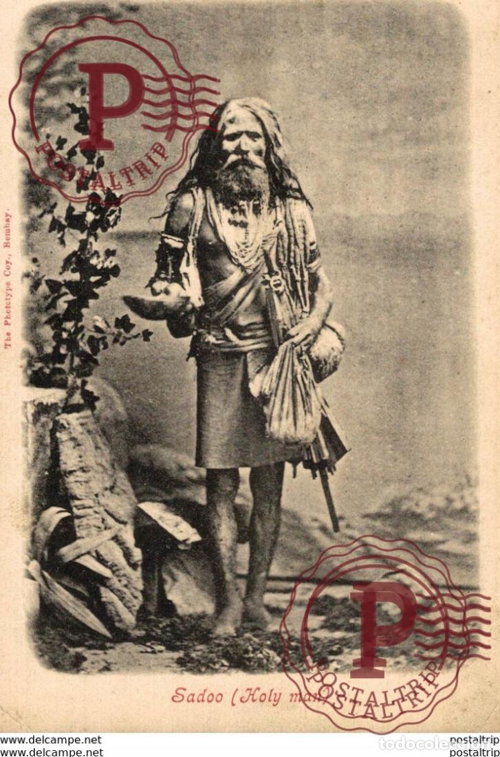 Postales: INDIA INDE. SADOO HOLY MAN - Foto 1