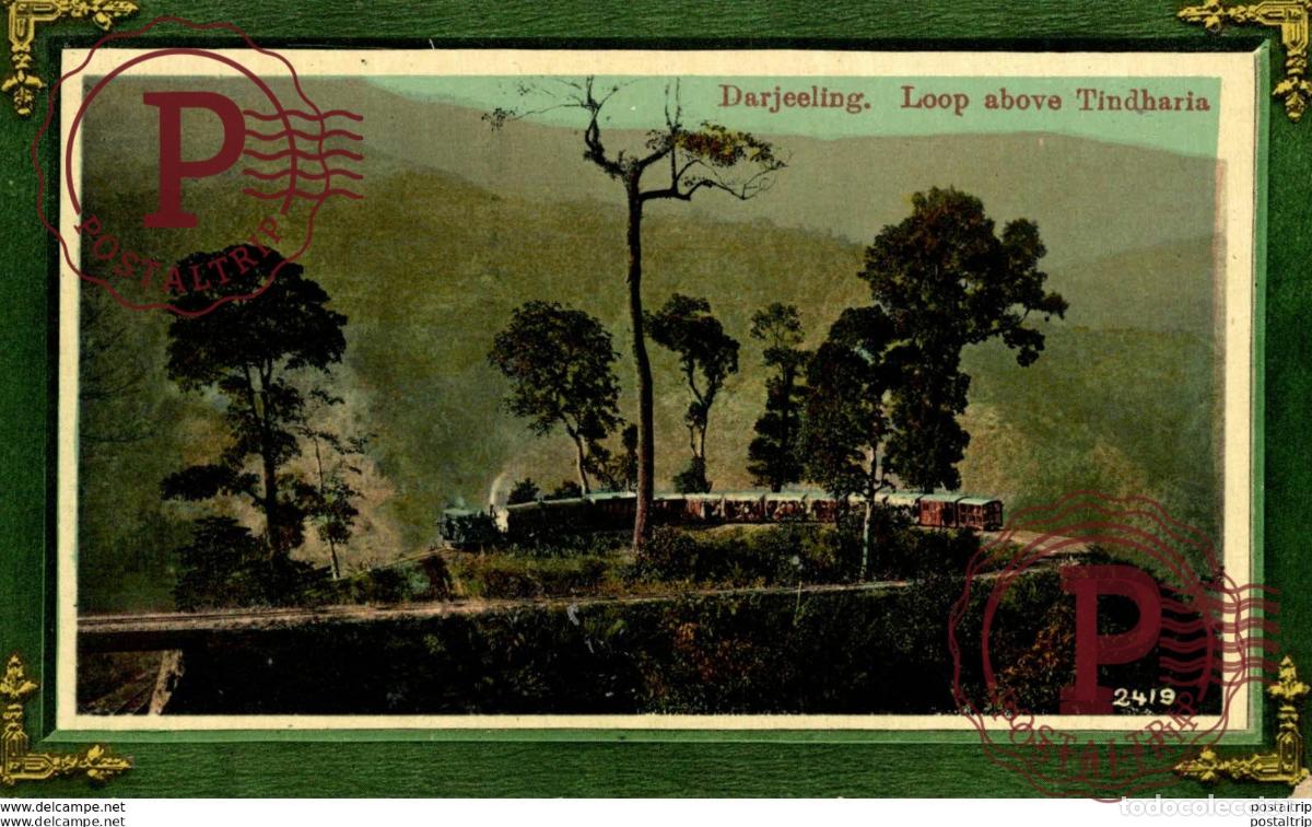 Postales: INDIA INDE. DARJEELING. LOOP ABOVE TINDHARIA - Foto 1