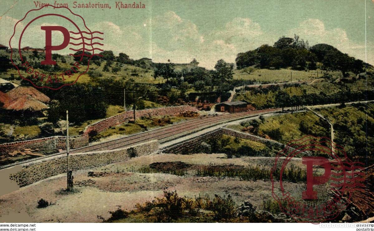 Postales: INDIA INDE. VIEW FROM SANATORIUM, KHANDALA - Foto 1