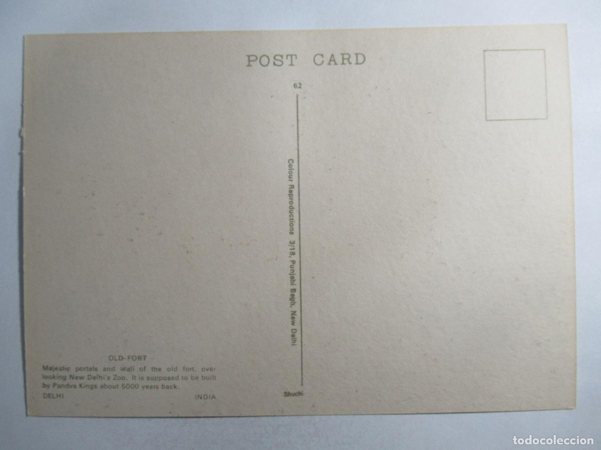Postales: India - Old Fort - S/C - Foto 2