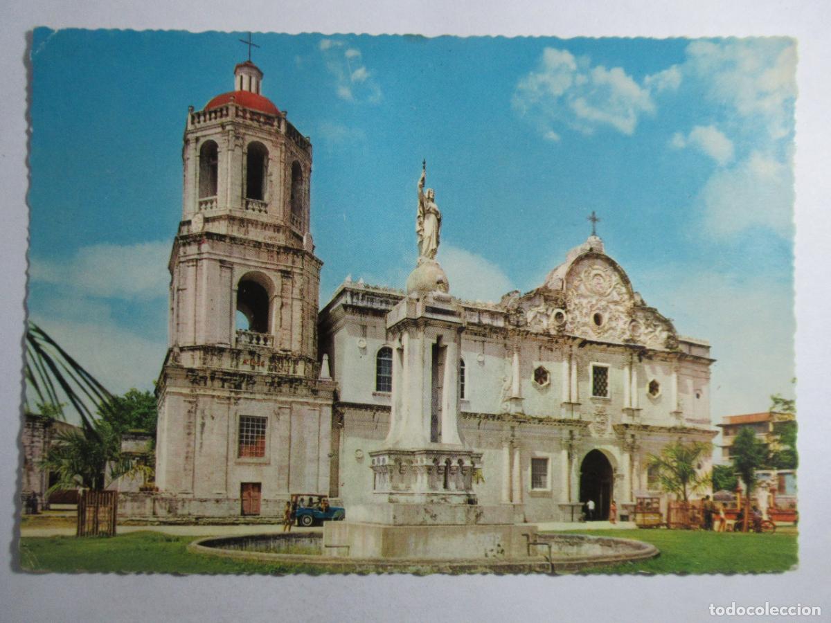 Postales: Filipinas / Philippines - The Cebu Cathedral - Escrita