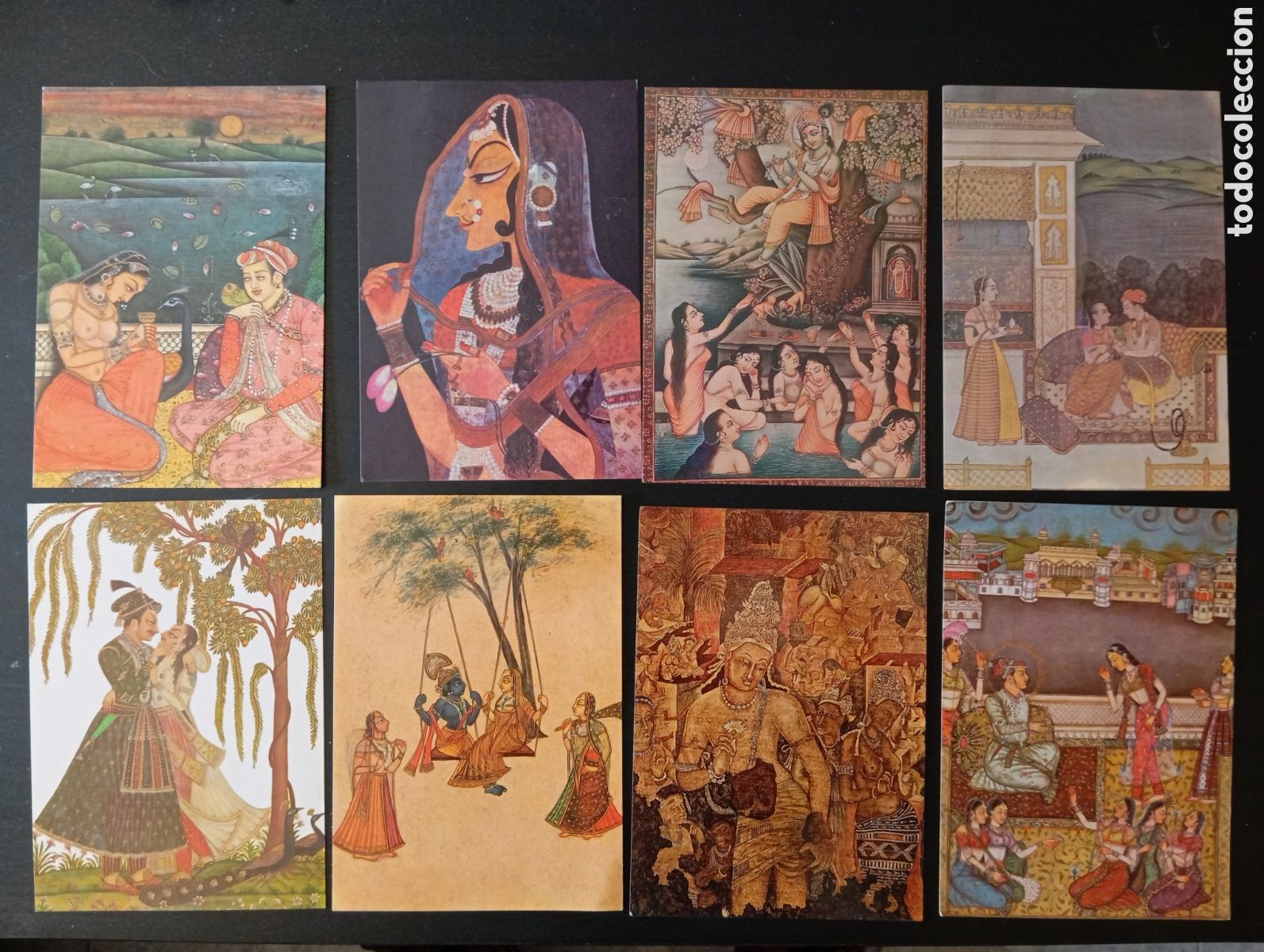 Postales: India Postales antiguas lote
