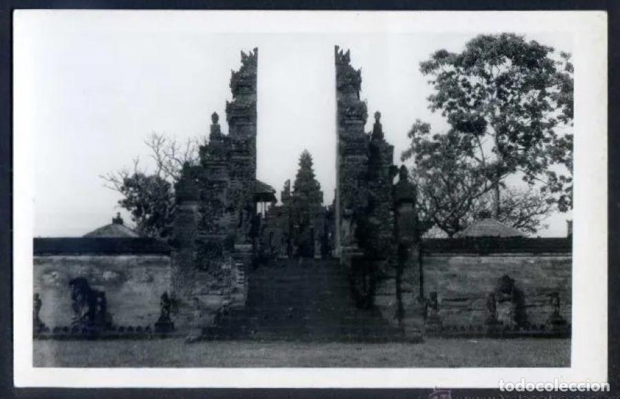 Postcards: Indonesia. Bali. Denpasar. RPPC. Escrita.