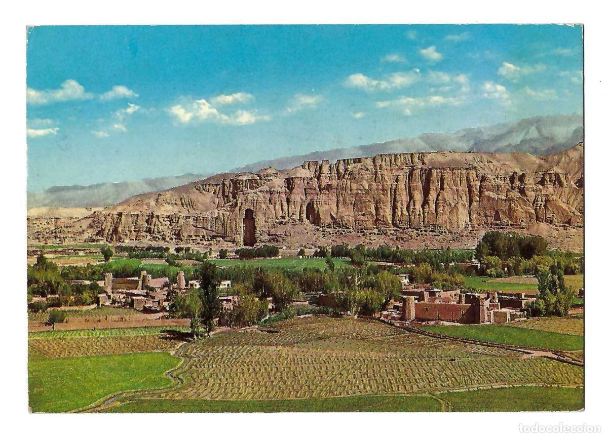 Postales: POSTAL- AFGHANISTAN.- GENERAL VIEW OF BIG BUDDAH IN BAMIYAN. KRUGER CIRCULADA. 1976