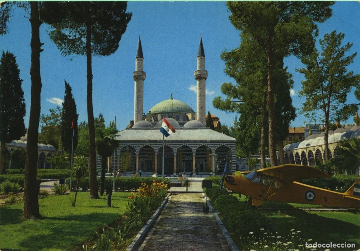 Postales: N&ordm; DAM 106/7-DAMASCUS. Sultan Selim Mosque. Sin circular. ED. A. CHAHINIAN