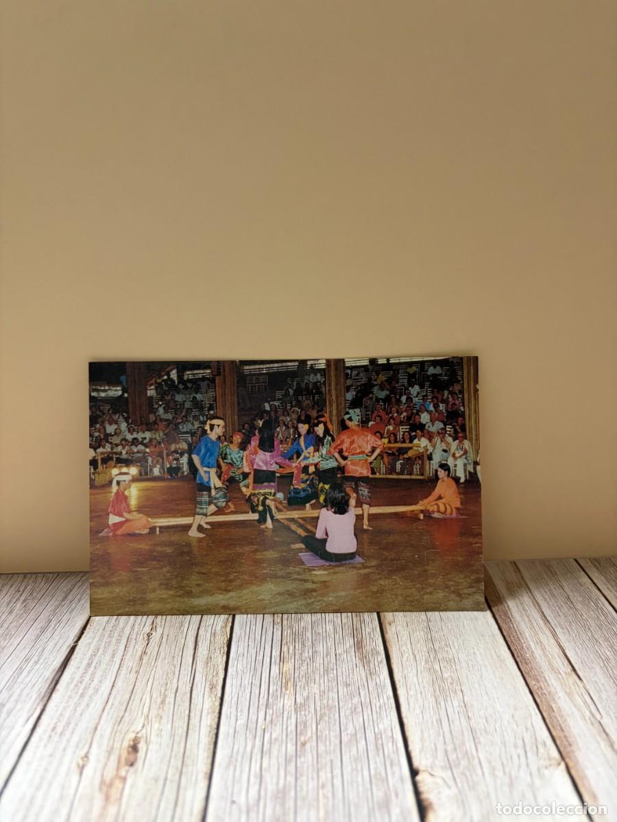 Postales: TARJETA POSTAL. TAILANDIA. BAMBOO DANCE. FOLK DANCE FROM THE NORTHEAST OF THAILAND