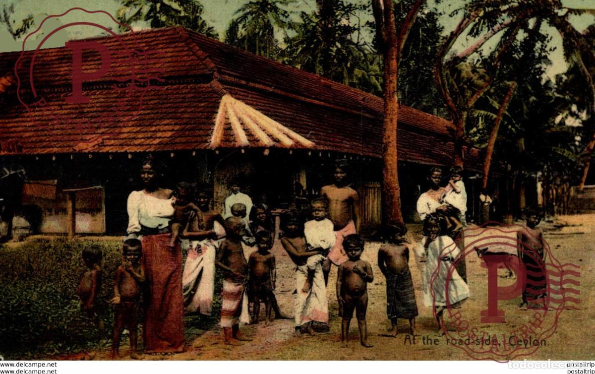 Cartes Postales: SRI LANKA CEYLON. AT ROAD SIDE