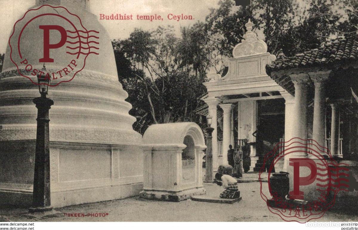 Postales: SRI LANKA CEYLON. BUDDHIIST TEMPLE