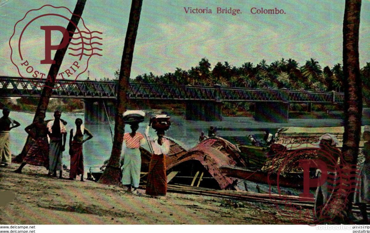 Postales: SRI LANKA CEYLON. VICTORIA BRIDGE COLOMBO