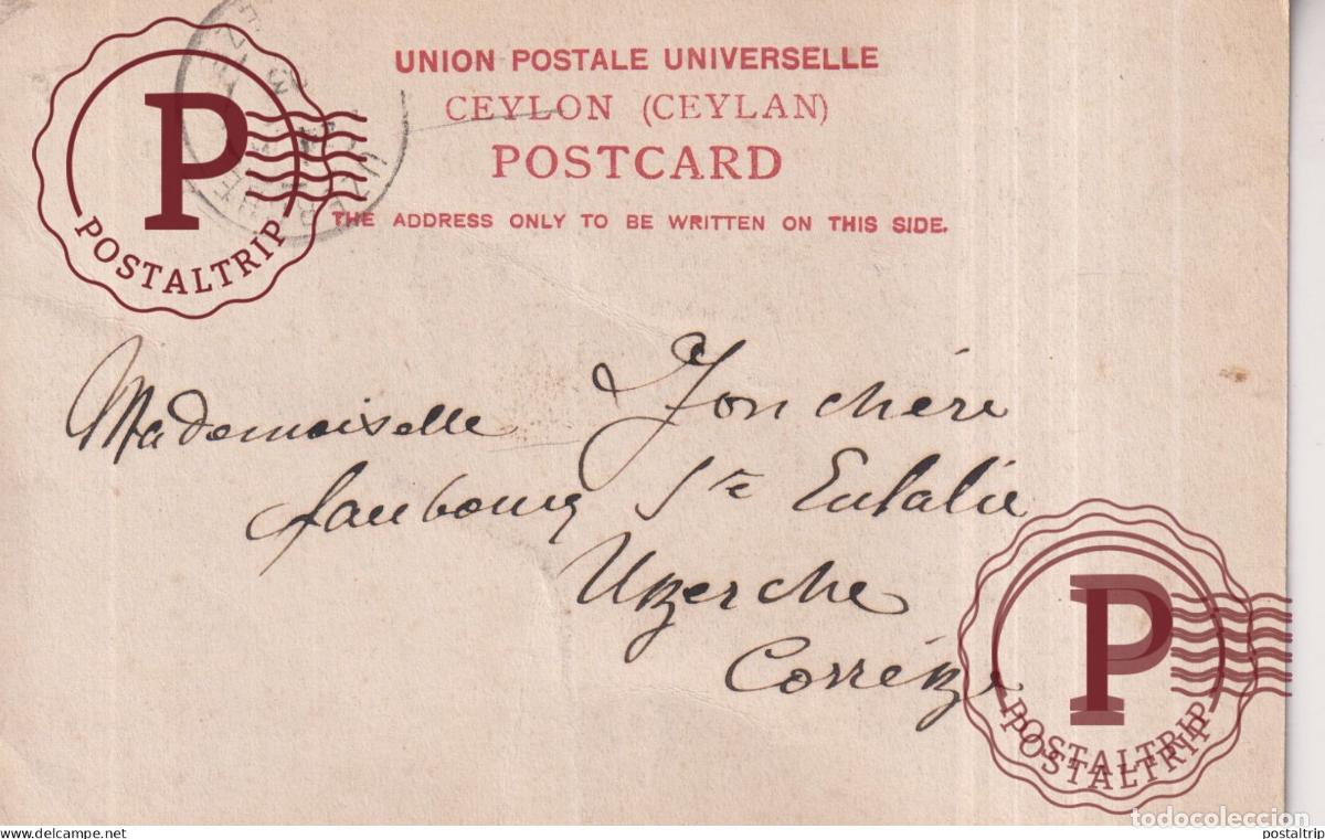 Postales: SRI LANKA. CEYLON. 1903 - Foto 2