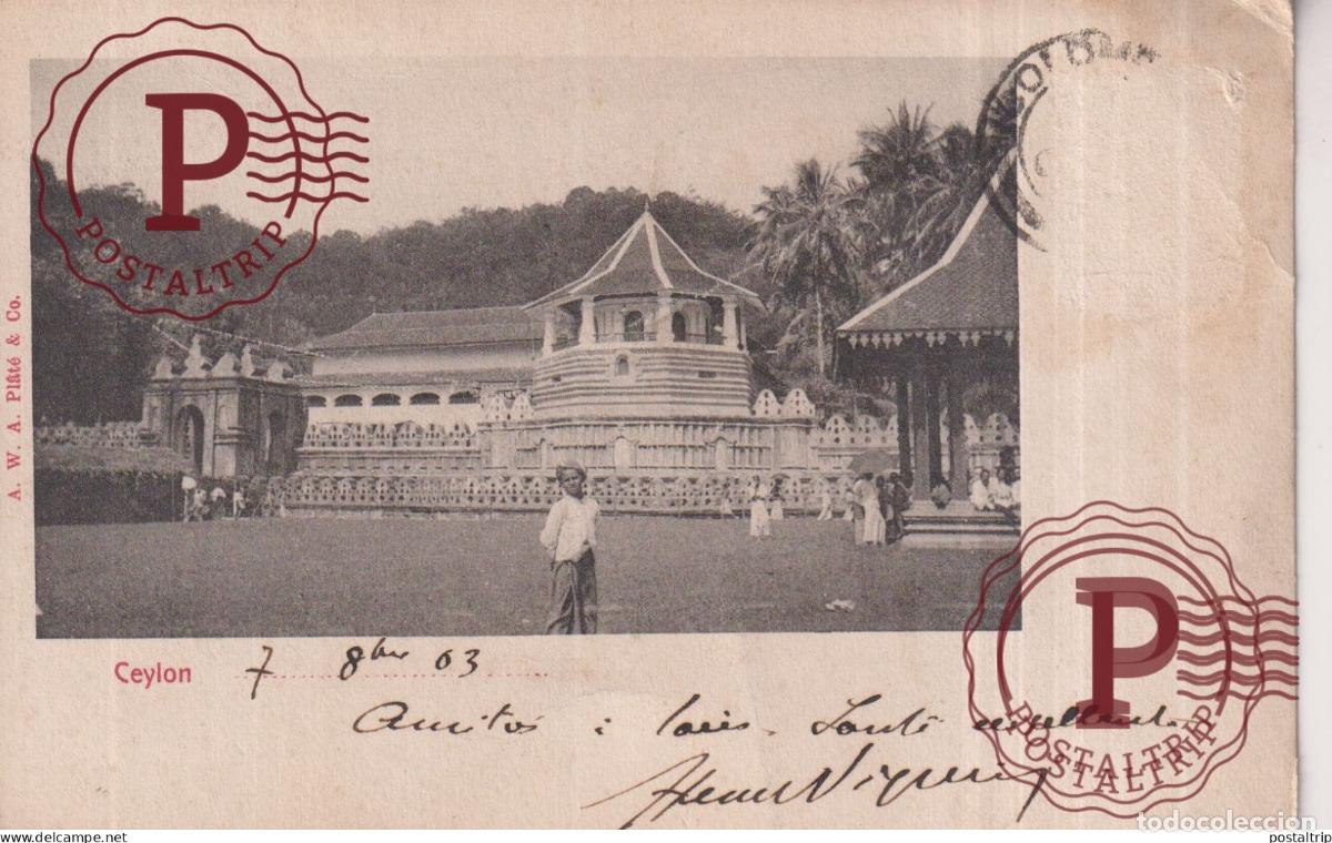 Postales: SRI LANKA. CEYLON. 1903
